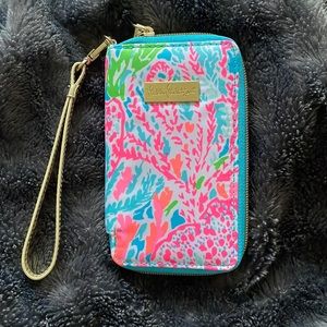 NWOT Lilly Pulitzer Wrist Wallet